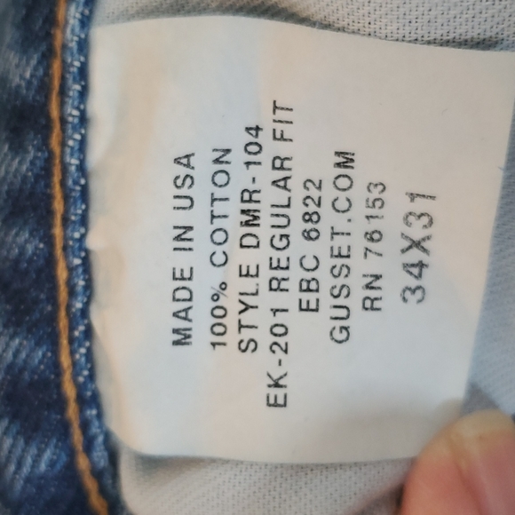 Diamond Gussett Men's jeans - Picture 4 of 4